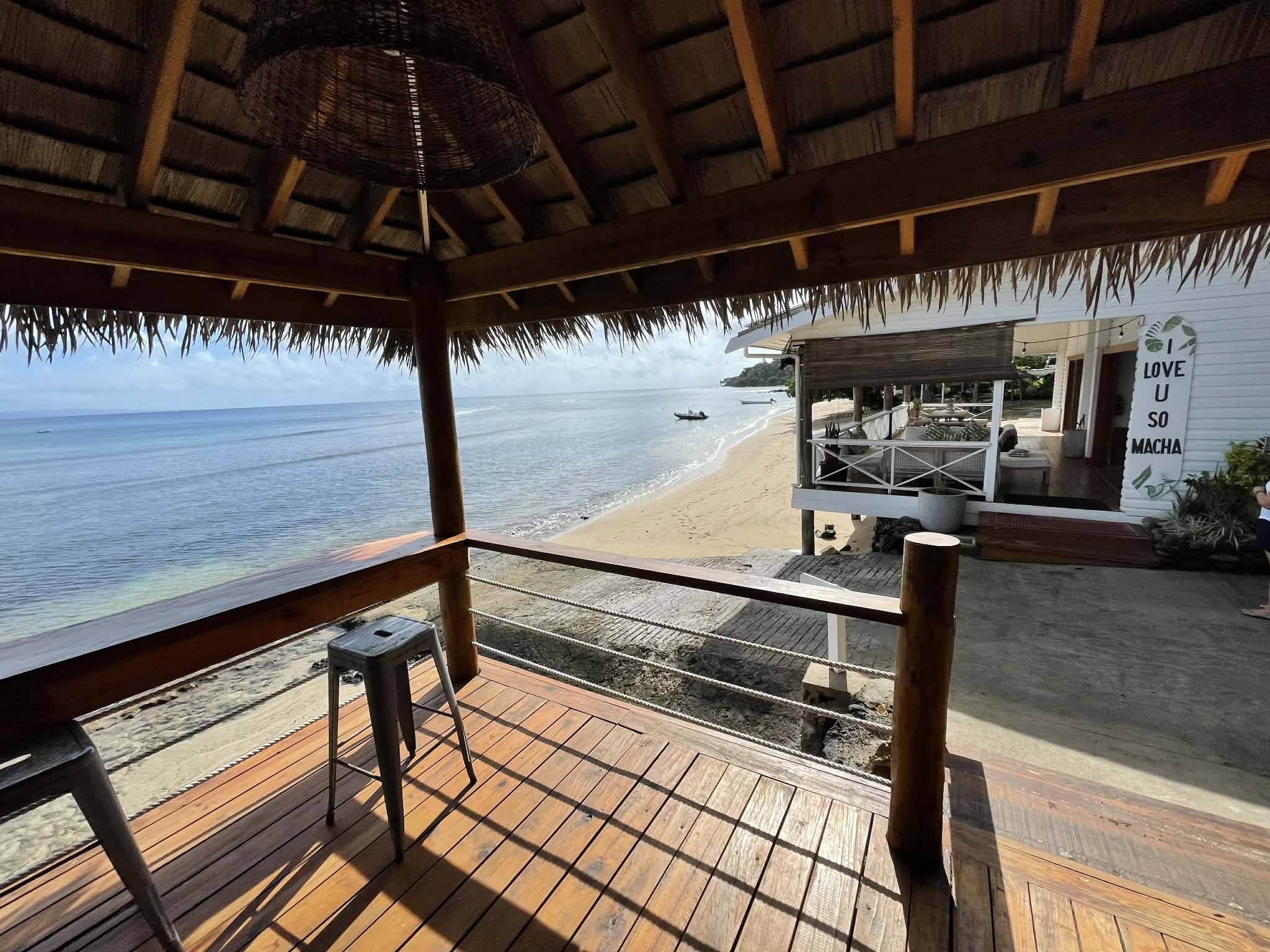 Coral Coast beach and seaside village